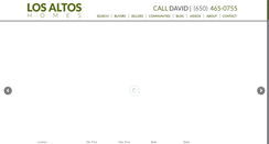 Desktop Screenshot of losaltoshomes.com